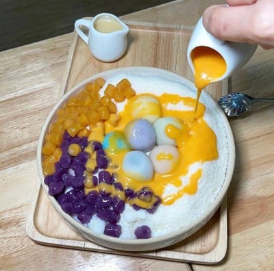 บัวลอยกลม KLOM Dessert House Ram 2