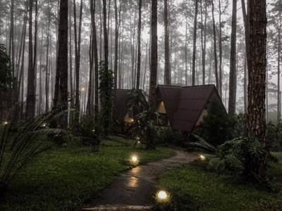 บรรยากาศตอนกลางคืน