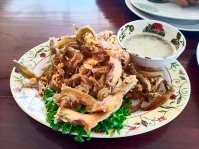 ปลาเนื้ออ่อนทอด