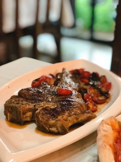 Beef Steak Tbone with Fresh salad