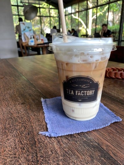 ชาดำนมลาเต้