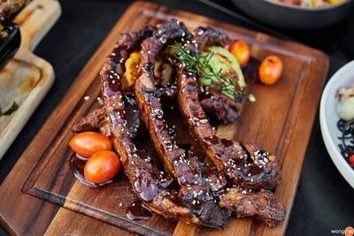 เมนูของร้าน The Great Hornbill ไร่พีบีวัลเลย์