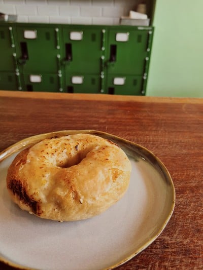 Asiago Cheese Bagel