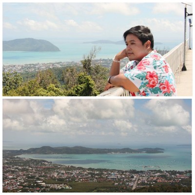 เรายังสามารถชมวิวเมืองภูเก็ต และทะเลภูเก็ตได้อีกด้วย