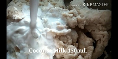 วิธีทำ ขนมปังกะทิ l Coconut Milk Bread l Vegan