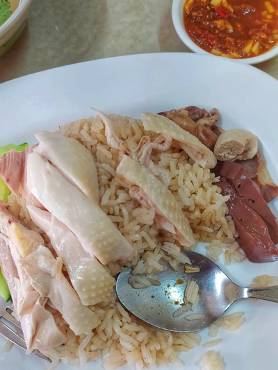 ข้าวมันไก่ เพิ่มข้าว