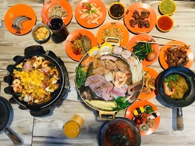 เมนูของร้าน บาร์บีคิวรีสอร์ท รามอินทรา