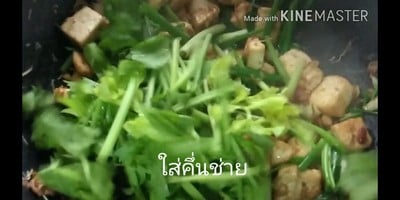 วิธีทำ เต้าหู้ผัดเต้าเจี้ยว l Vegan วิธีทำ เต้าหู้ผัดเต้าเจี้ยว l Vegan