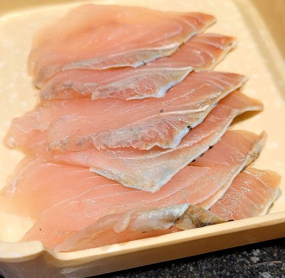 ปลากะพงสดมาก