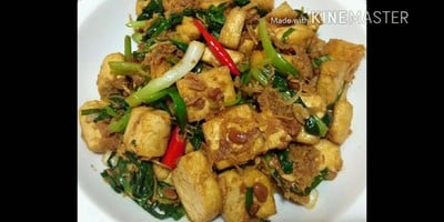 เต้าหู้ผัดเต้าเจี้ยว l Vegan
