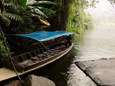 บรรยากาศ น้ำตกผางามงอน