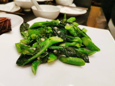 คะน้าน้ำมันหอย