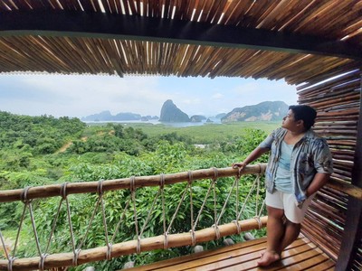 ห้องพักสไตล์บูทีคพร้อมวิวจากห้องของเรา