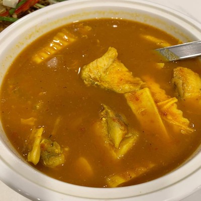 แกงส้มปลายอดมะพร้าว