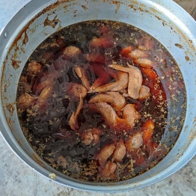 ปีกไก่พะโล้