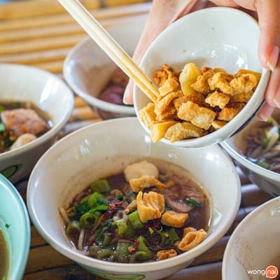 เมนูของร้าน ก๋วยเตี๋ยวเรืออยุธยา เสวนาพาณิชย์