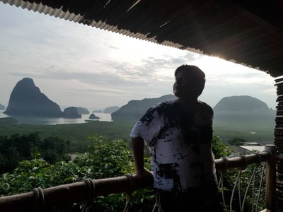 วิวจากห้องพักเรา มองออกไปแต่ละช่วงเวลา ก็จะมีบรรยากาศที่ต่างกัน