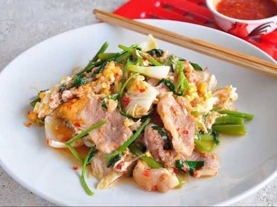 สุกี้แห้งรสชาติเข้มข้น