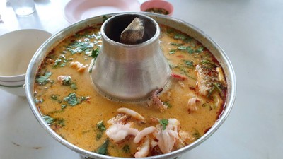 ต้มยำรวมมิตรทะเล