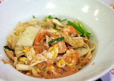 สุกี้แห้งทะเล