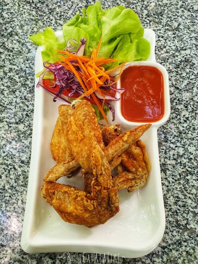 ปีกไก่ทอดเกลือ