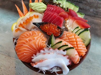 เมนูของร้าน Gorilla Sushi Korat