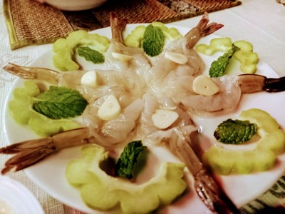 🍤 กุ้งแช่น้ำปลา