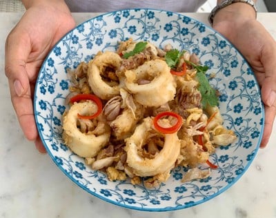 เมนูของร้าน Palm Seaside เลบางเทา