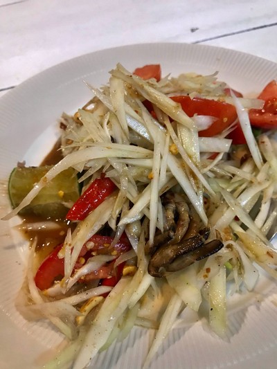 ส้มตำปูปลาร้า