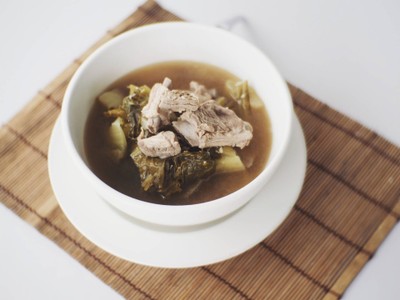 วิธีทำ ต้มจืดผักกาดดองกระดูกอ่อน 