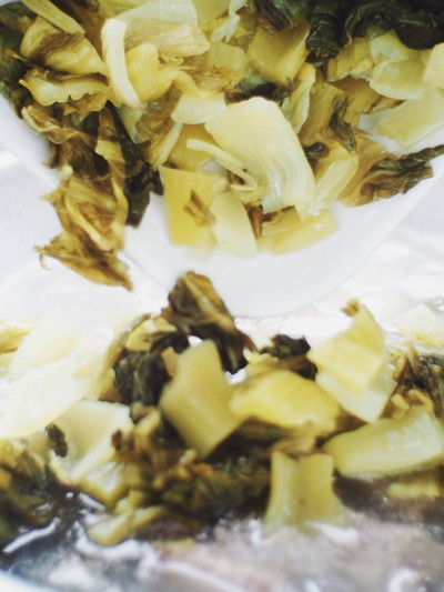 วิธีทำ ต้มจืดผักกาดดองกระดูกอ่อน 