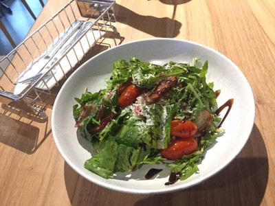 Rocket Chorizo sausage salad