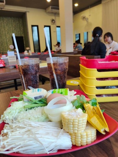 ข้าวกระเพราทะเล+ไข่ดาว