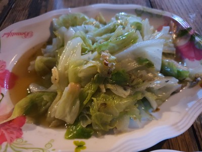 กะหล่ำปลีผัดน้ำปลา