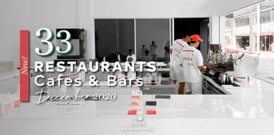 33 ร้านอาหาร คาเฟ่ และบาร์เปิดใหม่ ต้อนรับเดือนธันวาคม 2020