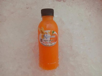น้ำส้มคั้นสด ขนาด 250 ml