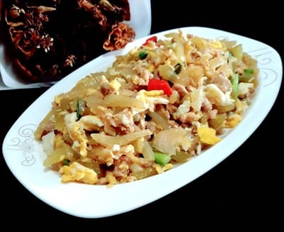 วิธีทำ ผักกาดดองกระป๋องผัดหมูสับใส่ไข่ Pad Pak Gad Dong Moo Sab Sai Kai วิธีทำ ผักกาดดองกระป๋องผัดหมูสับใส่ไข่ Pad Pak Gad Dong Moo Sab Sai Kai