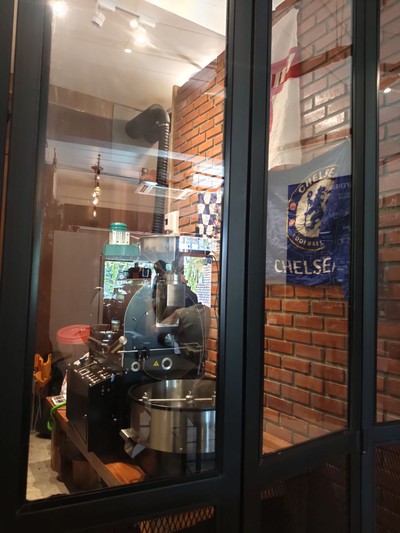 โซนเครื่องคั่วกาแฟ