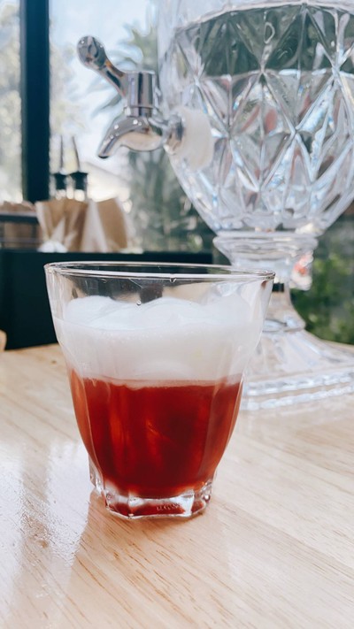 Blossom tea latte (แนะนำ)