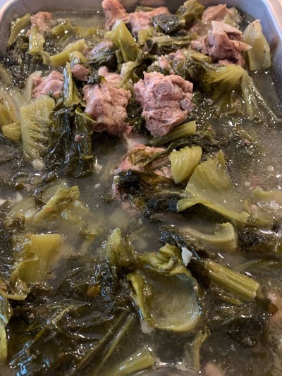 ต้มจืดผักกาดดอง