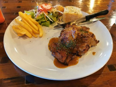 สเต็กพอร์คชอพหมูดำ