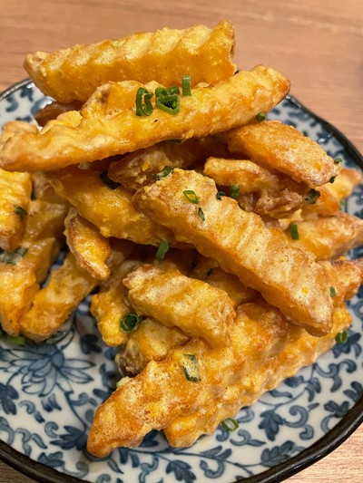 เฟรนฟรายทอดไข่เค็ม Salted Egg French Fries