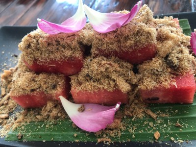 แตงโมปลาแห้ง