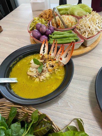 น้ำยากะทิปู