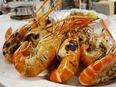 เมนูของร้าน เรืองฤทธิ์ ซีฟู้ด ถนนบางขุนเทียน-ชายทะเล