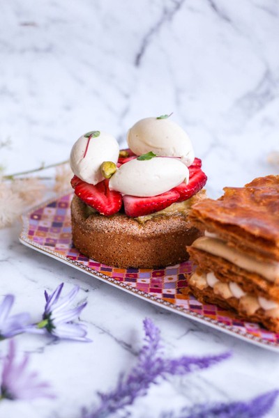 Pistachio Dacquoise