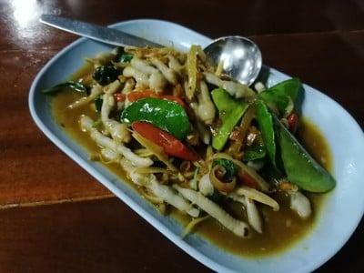 หอยหลอดผัดฉ่า