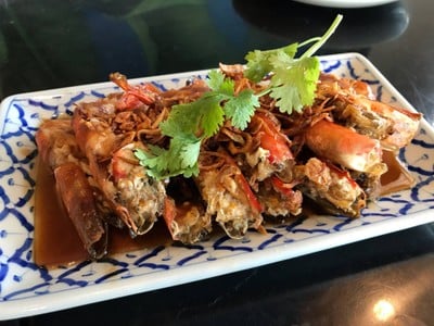กุ้งซอสมะขาม