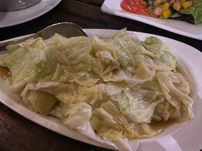 กะหล่ำปลีผัดน้ำปลา จากราคาปกติ 120 บาท