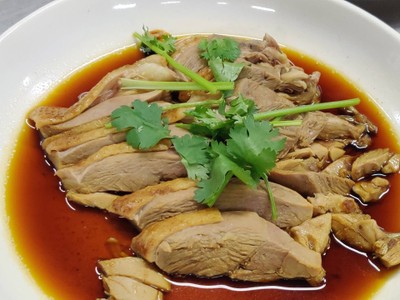 เมนูของร้าน ซ้งเป็ดพะโล้ สี่แยกวังหิน